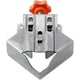 thumbnail image 4 of 90degree rightangle clamp engagement corner clamp with adjustable swing jaw aluminum welding switch clamp closed Lshape, 4 of 5