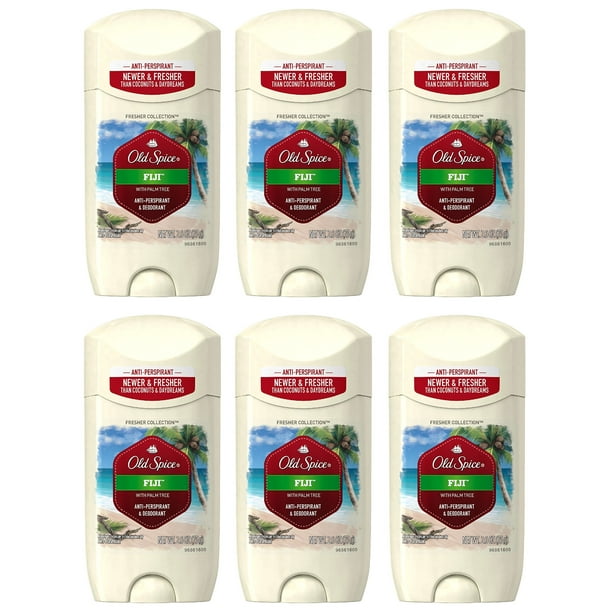 Antitranspirante y desodorante Old Spice Fiji para hombre 75 ml (x6)