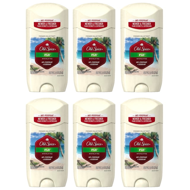 Antitranspirante y desodorante Old Spice Fiji para hombre 75 ml (x6)