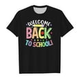 thumbnail image 3 of Girls Size 16 18 Clothes Space T Shirt Girls T Shirt Size 14 Clothes Girl Tops Fashion 2017 Girl T Children Back To School Season Cute Graphic Print Round Neck Short Sleeve Tee Summer Casual T Shirt, 3 of 4