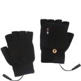 thumbnail image 1 of Guantes USB Abundance, guantes abatibles, guantes calefactores eléctricos, guantes recargables, guantes calefactables de medio dedo tejidos, 1 of 6