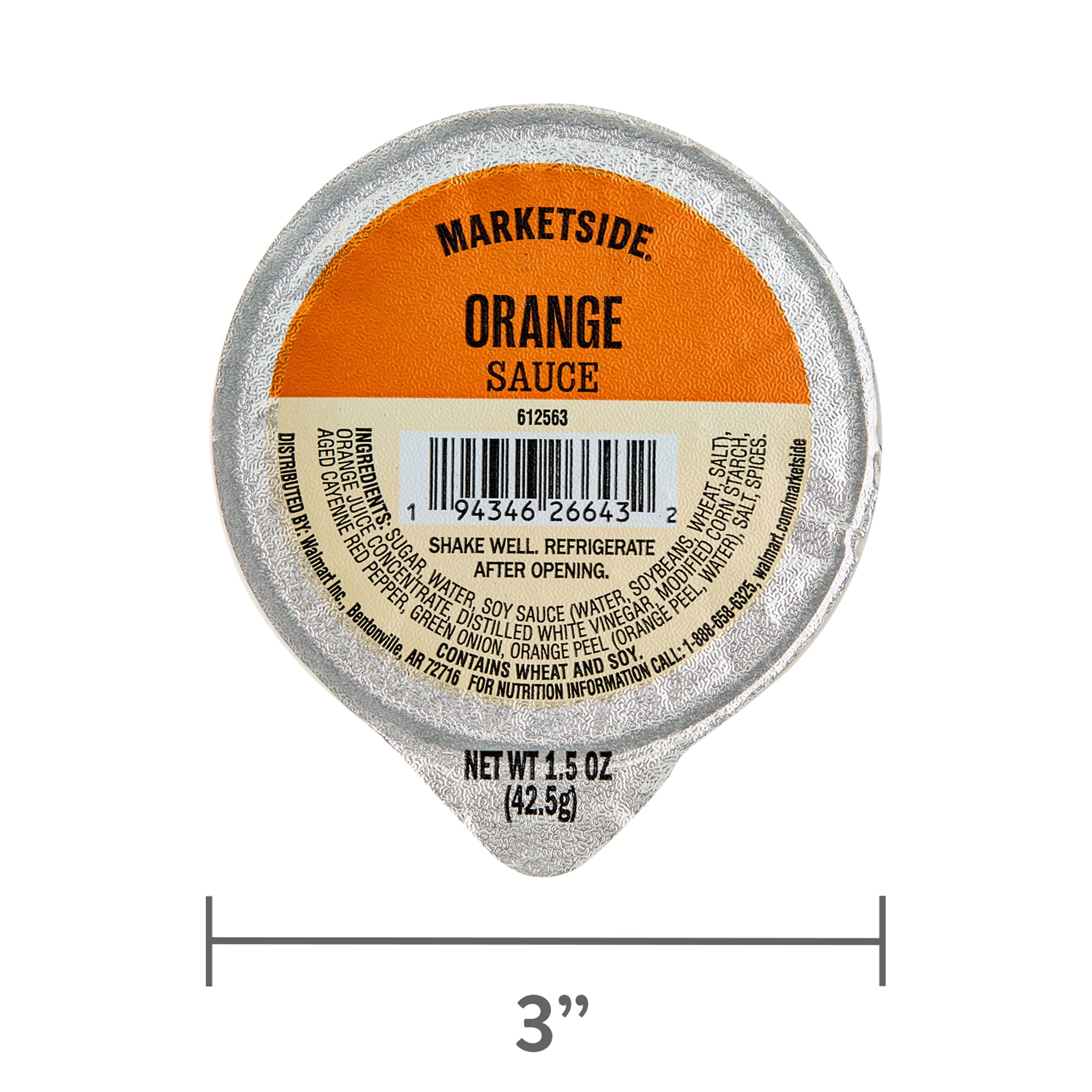 Marketside Orange Dipping Sauce, 1.5 oz