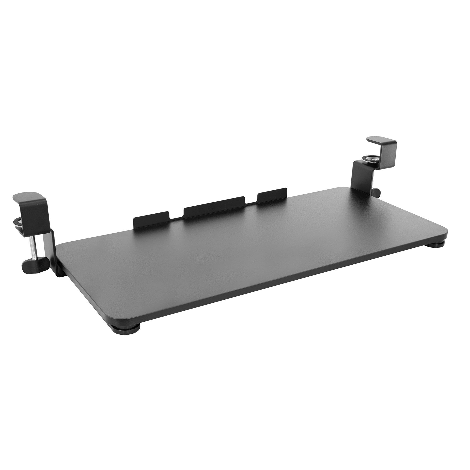 Mount-It! Clamp-On Adjustable Keyboard and Mouse Tray