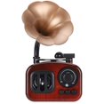 thumbnail image 4 of PENGXIANG Phonograph-Shaped Music Box  Innovative Home Decoration   Looking Widely Use Retro Music Box  For Musical Gift Music Display, 4 of 8