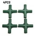 thumbnail image 1 of Plastic Structure Connectors Green Outdoor Garden Greenhouse Pole Joints Adapter, 1 of 5