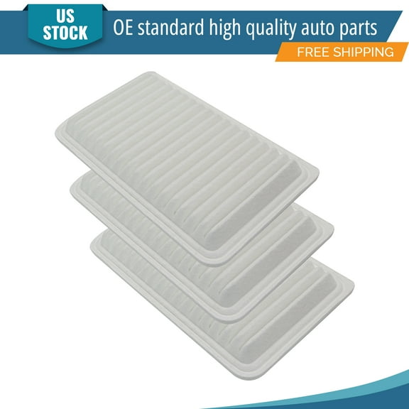 YXPCARS 3PCS Front Engine Air Filter for Toyota Highlander Camry Lexus ES330 RX330 RX350, New Air Filter Replacement (CA9360)