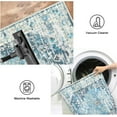 thumbnail image 5 of Boho Kitchen Rugs Sets of 3 Distressed Kitchen Mats for Floor Non Skid Washable Laundry Room Runner Rug Kitchen Area Rug Carpet for Kitchen Floor Hallway Entryway, Vintage Green, 5 of 6