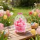 thumbnail image 5 of Easter Bunny Egg Fillable Egg-Shaped Candy Box Gift Box, 5 of 6