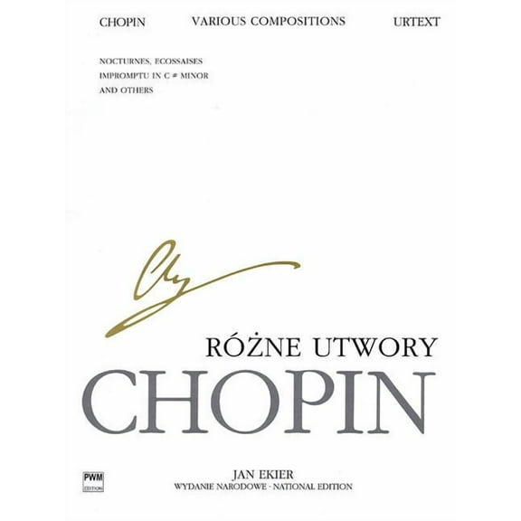 Various Compositions for Piano: Chopin National Edition Volume XXIXB