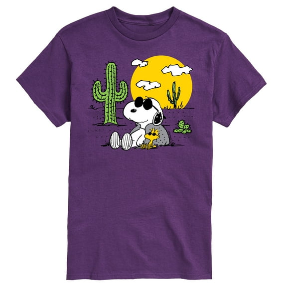 Peanuts - Snoopy and Woodstock - Men's Short Sleeve Graphic T-Shirt