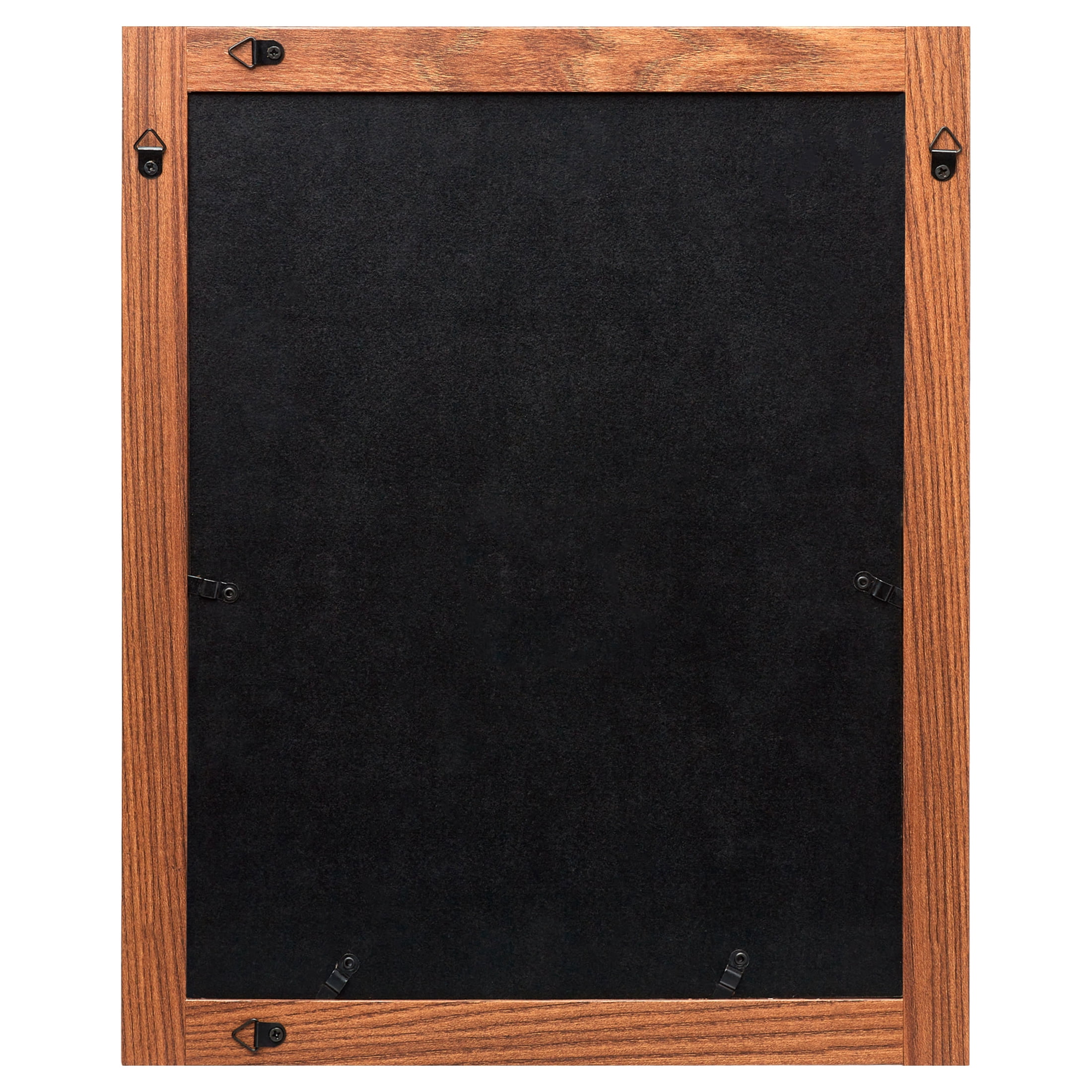 Mainstays 11x14 Matted to 8x10 Carpenter Joint Walnut Finish Tabletop Frame