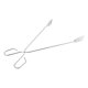 thumbnail image 5 of Charcoal Scissor Tongs with Chromium Plating for BBQ Use Silver Color Long Handle 5 Pieces, 5 of 5