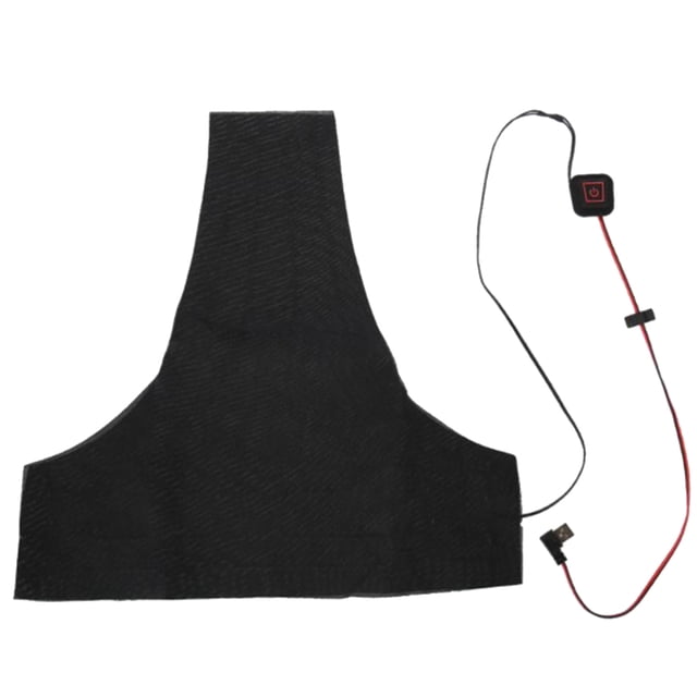 Yuarrent Chaleco eléctrico paño térmico USB almohadilla térmica caliente calentador de invierno Deportes de nieve