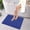 Blue, variant on Bathroom Rug, Ultra Soft Absorbent Non-Slip Mat, Machine Washable Quick Dry Microfiber Velvet Floor Mat for Living Room Bedroom Kitchen, Green
