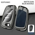 thumbnail image 5 of For Citroen C 3 buttons key case DS3 DS4 DS5 DS6 C1 C2 C3 C4 C5 C6 C8 Zinc alloy+leather Car Key Case Cover Protect Shell Bag, 5 of 12