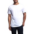 thumbnail image 2 of Victorious Men's Hipster Long Length Curved Hem T Shirt, Up To 5X, 2 of 9