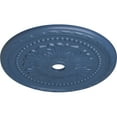 thumbnail image 3 of 31 1/2"OD x 3 5/8"ID x 1 3/4"P Palmetto Ceiling Medallion (Fits Canopies up to 7 5/8"), Hand-Painted Americana, 3 of 5