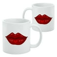 thumbnail image 2 of Juicy Luscious Lips White Mug, 2 of 4