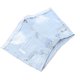thumbnail image 5 of Pantalones cortos ajustados para mujer, de color liso, con bolsillos y agujeros, de cintura media, rectos, para verano, azul claro, L, 5 of 15
