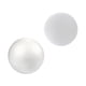 thumbnail image 3 of 2 bolas de espuma BLESIY para manualidades de poliestireno blanca 18cm 20cm, 3 of 8