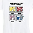 thumbnail image 3 of MTV - Feelings - Women's Short Sleeve Graphic T-Shirt, 3 of 5