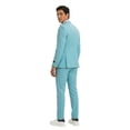 thumbnail image 3 of Tazzio Skinny Fit Shawl Lapel 2 Piece Spring Suit Set Includes Bowtie, 3 of 3