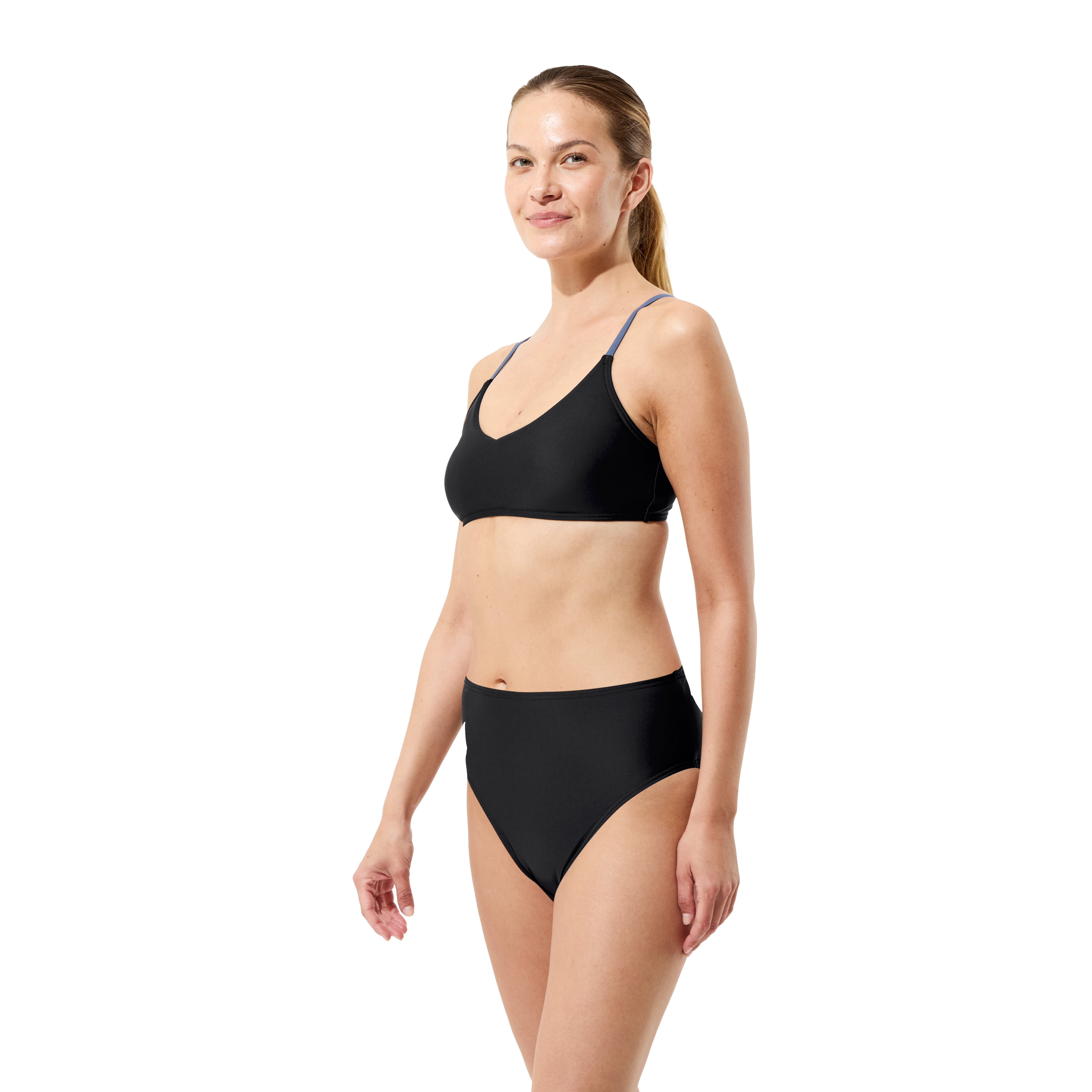 Speedo Women's High Waisted Bikini Bottom, Sizes XS - XXL