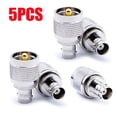 thumbnail image 1 of 5 PCS BNC Female to UHF Male PL-259 Coax Cable RF Adapter Connector USA Stock, 1 of 7