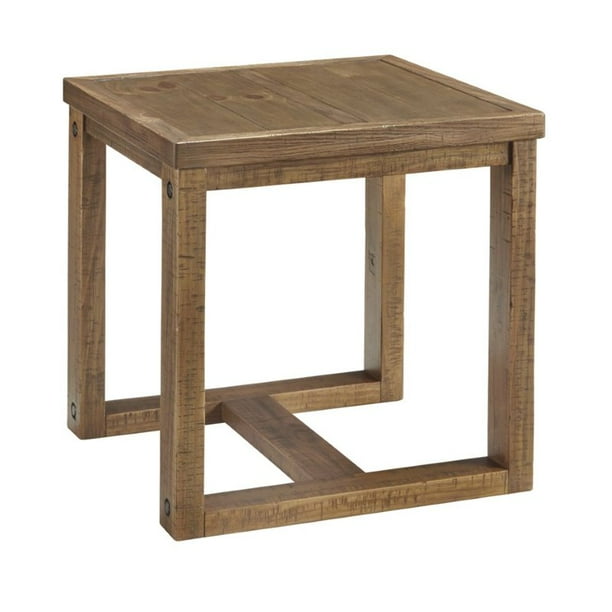 Ashley Tamilo Square End Table in Grayish Brown - Walmart.com - Walmart.com