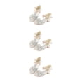 thumbnail image 3 of Zapatos de ballet Minnieouse Niñas brillo tacones altos sandalias accesorios Plata 33/21cm, 3 of 6