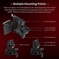 thumbnail image 2 of SMALLRIG Foldable V Mount Battery Plate Kit Pro, w/QR Plate for Arca, LCD Screen Protection Bracket & Cable Clips, All-in One Compact Camera Video Ri, 2 of 9