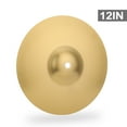thumbnail image 2 of Ejoyous Golden Drum Cymbal Brass Cymbal Drum Instrument Cymbals Practical Alloy Cymbal for Percussion Instruments Players Beginners, 2 of 6
