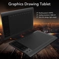 thumbnail image 4 of Graphics Tablet 233 PPS 5080 LPI 8192 Levels Pressure Sensitivity for Desktop, Laptop, Mobile Phone, Black, 4 of 4