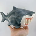 thumbnail image 4 of Misright Creative Shark Smiling Statue Resins Animal Ornament Modern Interior Decors, 4 of 8