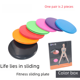 thumbnail image 2 of Paquete de 2 discos de patinaje sobre ruedas para fitness, almohadilla de rodillo ajustable, embalaje en caja de color, patinaje, fitness, belleza, 2 of 3