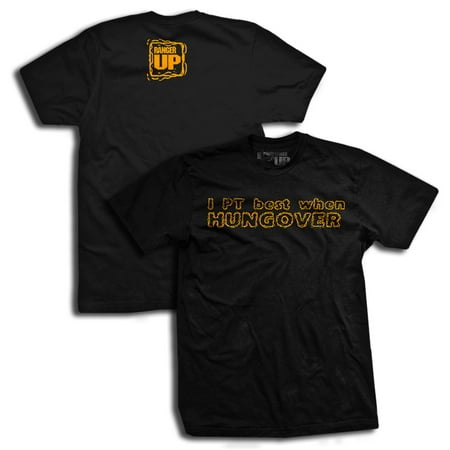 I PT Best When Hungover T-Shirt - Black (The Best Of Night Ranger)