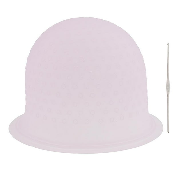 Tapas Blanqueadoras Profesionales Reutilizables Macarena para Teñir El Cabello Gorro de tinte para el cabello de salón Rosado