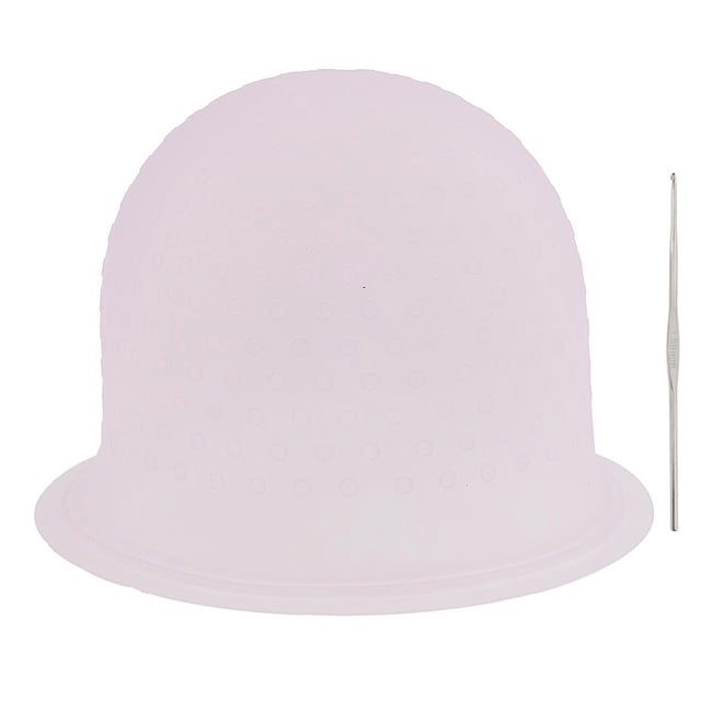 Tapas Blanqueadoras Profesionales Reutilizables Macarena para Teñir El Cabello Gorro de tinte para el cabello de salón Rosado