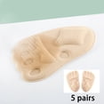 thumbnail image 3 of Breathable 5Pair High Heel Cushion Inserts Metatarsal Pads Shoe, 3 of 8
