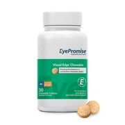 EyePromise Vizual Edge Chew Eye Vitamin | 30 Count Citrus Chewable | NSF Certified for Sport