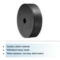 thumbnail image 4 of 4 Packs Rubber Spacers 100mm OD, 15mm ID, 30mm Height Round Anti Vibration Spacer Thick Rubber Washers, 4 of 6