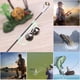thumbnail image 2 of Anillo de alerta Clip de punta de caña de pescar fluorescente Twin Bell Aparejos de pesca 10pcs Hugtrwg Para estrenar, 2 of 3