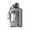 Grey, variant on Miyuadkai 2.7L Large Capacity Ton Barrel, Insulated Water Bottles 2.7L Stainless Water Bottles with Keeps Hot and Cold Sports Canteen Water Bottle Great for Hiking & Biking, 1*Bottle+1*Straw