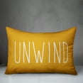 thumbnail image 2 of Creative Products Unwind Yellow 14x20 Indoor / Outdoor Pillow, 2 of 2