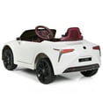 thumbnail image 6 of Gymax 12V Licensed Lexus LC500 Kids Ride On Car w/ MP3 Remote Control White, 6 of 10