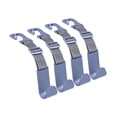 thumbnail image 3 of 4 ganchos para reposacabezas de coche, colgadores de almacenamiento, accesorios automotrices portátiles, fáciles de usar. Gris, 3 of 8