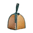 thumbnail image 3 of simhoa Tea Cup Storage Bag Compact Multifunctional Teaware Organizer for Travel Use Green, 3 of 8