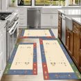 thumbnail image 6 of Kitchen Rugs Sets of 3 Non Slip Washable Kitchen Mats for Floor, Kitchen Runner Rug, Floor Mat Carpet for Entryway, Laundry, Sink, 6 of 12