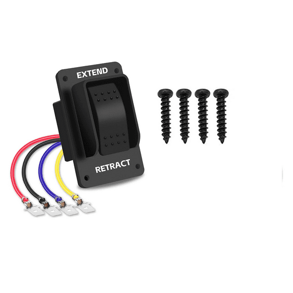 387874 RV Electric Stabilizer Switch, Power Jack Compatible With Lippert (1 Pack)