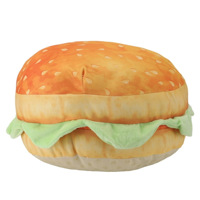 Cushion, Sofa Pillow Soft Burger Design PP Cotton for Home
